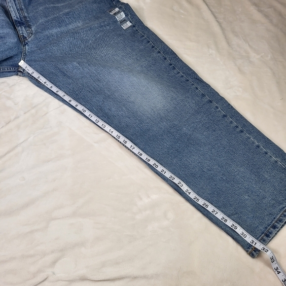 Men's Levi's 550 Relaxed-Fit Stretch Straight Blue Jeans 50x32 New - Picture 11 of 15